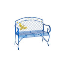 Busy Bee with Florals Garden Bench
