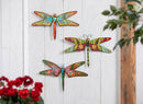 Multi-Color Boho Dragonfly Metal Wall Decor,8om0009a