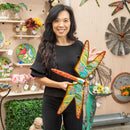 Multi-Color Boho Dragonfly Metal Wall Decor,8om0009a