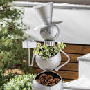 Metal Statement Planter, 3 Tiered Snowman