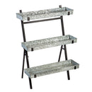 What She Shed Plant Stand, Metal, 3-Tiered Plant Stand