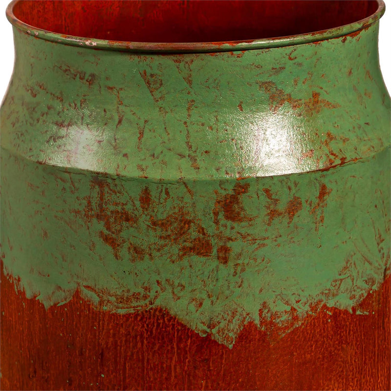 Garden of Wonder Planters, Metal, Jug Shaped Planter, Color Wash, Nested Set of 3