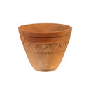 What She Shed Planters, Metal Stand with Terracotta Planters, Floral Decals