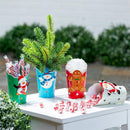 Baking Spirits Bright Planter, Metal Planter, Holiday Friend, 6.5", Asst of 4