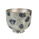 Season to Sparkle Planters, Mosaic Glass Bowl Planters, Nested Set of 2
