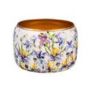 Golden Lilac Metal Planters, Set of 2