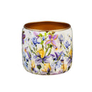 Golden Lilac Metal Planters, Set of 2