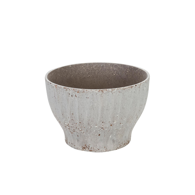 Hourglass Eco Friendly Cement Finish Planter, Set