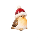 5.75" Ceramic Christmas Bird Table Decor
