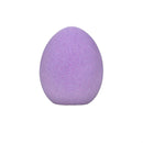 Bunny Blooms Table Decor Ceramic Flocked Egg, 3"H, Asst of 3, CDU