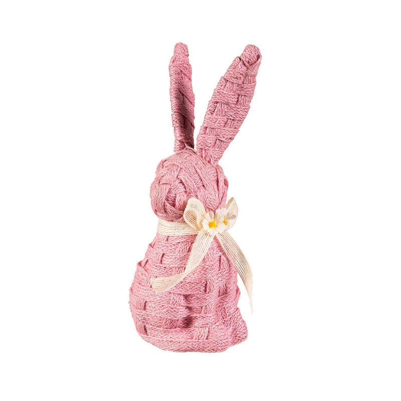 Pink Bunny with Artificial Table Décor Set