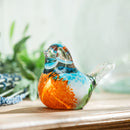 Pollinator Garden Decorative Bird Glass Table Decor