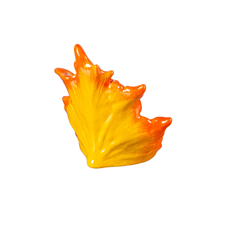 LED Ceramic Leaf Tabletop Decor Set,8tal123