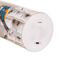 8" LED Hand Painted Lasercut Glass Table Decor with Birds on a Fence design,8tal135