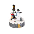 Twas The Night LED Table Decor Plastic Rotating Christmas Scene, Asst of 2, 6 Total Pieces in CDU