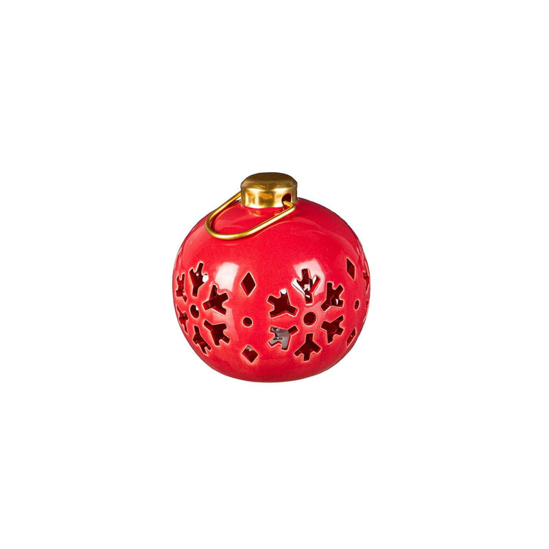 4.25" LED Ceramic Ornament Shaped Table Decor