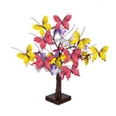 Floral Butterfly Tree LED Table Decor, 20"H