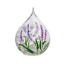 Lavender LED Glass Table decor Set