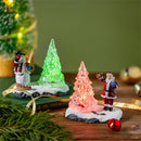 Heartfelt Cheer LED Table Decor Christmas Character with Tree Plastic, CDU, 3.75"H