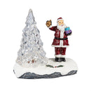 Heartfelt Cheer LED Table Decor Christmas Character with Tree Plastic, CDU, 3.75"H
