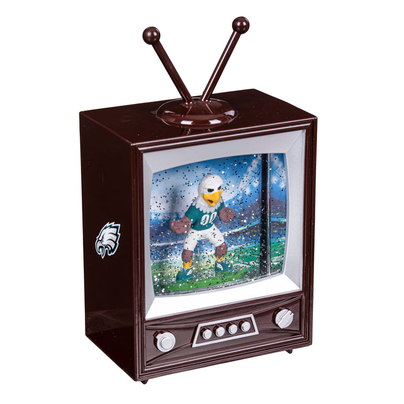 Philadelphia Eagles Vintage TV Water Lantern