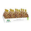 Heartfelt Cheer LED Table Decor Ceramic Metallic Christmas Tree, 5.5"H, CDU