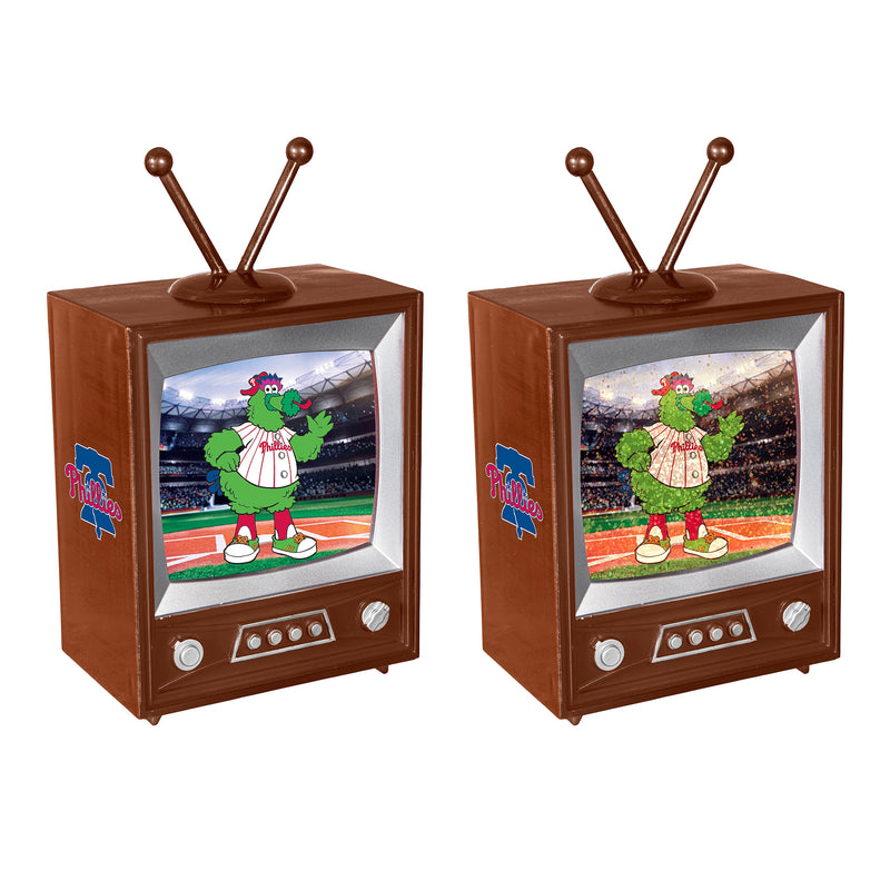 Philadelphia Phillies Vintage TV Water Lantern