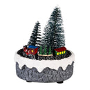 Heartfelt Cheer LED Table Decor Christmas Scene Resin, CDU, 5"H