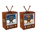 Boston Bruins Vintage TV Water Lantern