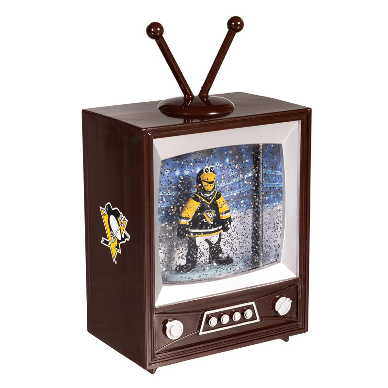 Pittsburgh Penguins Vintage TV Water Lantern