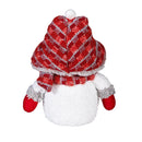 Heartfelt Cheer LED Table Decor Fabric and Plastic Snowman, Set of 2