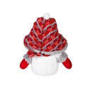 Heartfelt Cheer LED Table Decor Fabric and Plastic Snowman, Set of 2