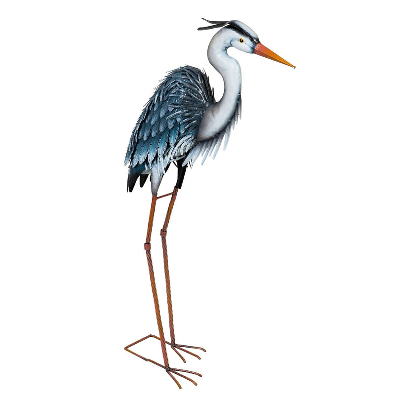 Metal Grey Heron,8tam4821