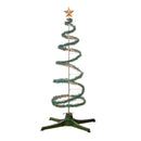 Home Display Iron LED Ornament Floor Display with Electronic Rotation Feature, 72"H