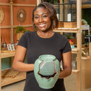 Green Cascading Waters Tabletop Fountain,8tam4896