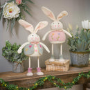 Fabric Standing Bunny, 2 Assorted