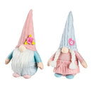 10" Fabric Pastel Gnome Table Decor, 2 Assorted.,  Boy/Girl