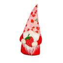 16" Fabric Gnome with Strawberry Table Décor