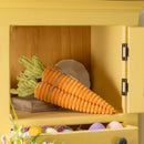 Carrot Bundle Fabric Table Decor, 13"H