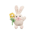 Bunny Fabric Bucket with Bunny Hanging Decor Set