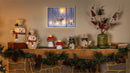 Heartfelt Cheer Table Décor Fabric and Natural Fiber Snowman, Set of 2