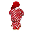 Christmas Vacation Table Décor Santa in Pajamas Fabric and Plastic, 19"H