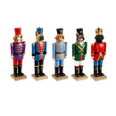 Resin Dog Nutcracker Table Décor, 5 Asst