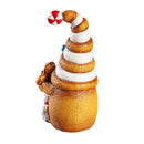 7" Resin Gingerbread Gnome Table Decor, 2 Asst., Boy, Girl