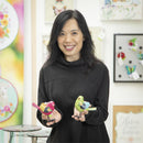 4.5" Resin Bird with Metal Feet Table Décor Set