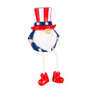 3.25" Resin Patriotic Gnome Table Decor Set,8tar630