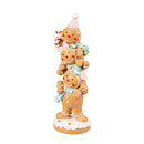 11.5" Resin Gingerbread Trio Table Decor,8tar666