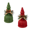 7.5" Resin Bell with Artificial Table Decor,8tar684