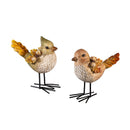 Harvest Bird Resin Table Decor, Asst