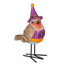 Witchy Warbler Bird Resin with Metal Feet Table Decor, Asst